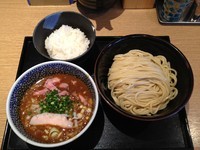 「サバカレーつけ麺＋半ライス」@麺屋 一燈の写真