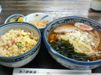 「チャーハンセット」@深川 伊勢屋 本店の写真