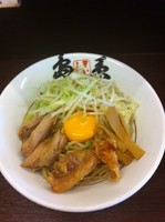 「まぜそば」@島系 本店の写真