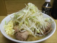 「ラーメン豚入り ￥800　ニンニク」@ラーメン二郎 栃木街道店の写真