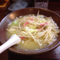 「濃厚鶏白湯塩」@岩本屋 福井本店の写真