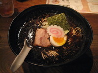 「焦がし味噌麺（大盛）：850円（大盛無料）」@西麻布 五行の写真