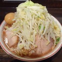らーめん（680円）＋味つけ卵（100円）ヤサイニンニク