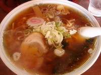 「会津ラーメン　500円」@ばんげや食堂の写真