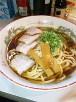 「中華そば(大盛り)」@中華そば 源さんの写真