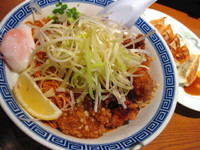 「【期間限定】赤まぜそば￥７５０＋中盛￥０」@常勝軒 伊勢崎総本店の写真