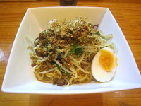 「汁なし担々麺（3辛）」@かつぎやの写真