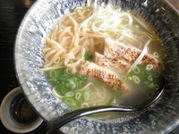 「あっさり鶏そば　「650円」」@麺屋 六弦の写真