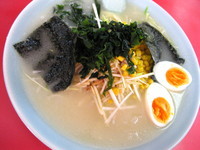 「ネギ塩ラーメン￥７５０＋中盛￥１００＋茹で玉子￥１００」@ラーメンショップ 羽生インター店の写真