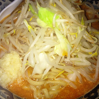 「（秋冬限定）味噌ラーメン¥880＋半ライス¥100」@ラーメンアキラの写真