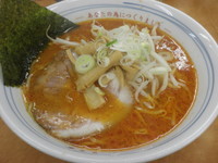 「オロチョンラーメン（７００円）辛さ５倍」@赤レンガの写真