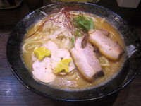 「ワイルド系極太塩バカらーめん（大盛）」@麺バカ息子の写真