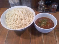 「辛つけ麺、特盛」@基 motoiの写真