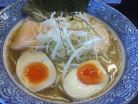 「味玉らーめん」@自家製太麺 元気屋の写真