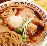 「肉そば700円エッグライス180円」@New Old Style 肉そばけいすけの写真