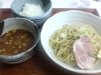 「つけ麺 （並200g・750円)」@忍八の写真