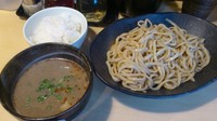 「つけめん500円+ライス100円」@めんや 参○伍の写真