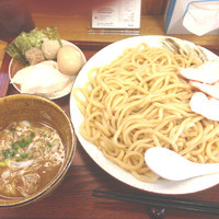 「特製つけ麺大盛り」@麺屋桜木の写真