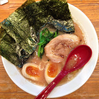 「たまごラーメン（麺かため）」@らーめん 大桜 向ヶ丘遊園店の写真