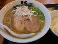 「【限定】鯛そば７８０円+半ライス１００円」@中華そば田家 ふくふくの写真