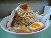「角ふじ麺大盛り300g(ヤサイ・ニンニク)800円」@中華 飛天の写真