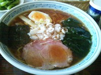 「醤油ラーメン580円」@いかりやレストラン デミタスの写真