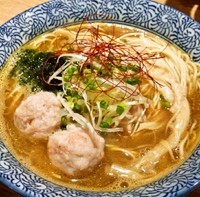 「限定　伊勢のエビやん＋中盛(780円＋50円)」@麺屋 一燈の写真