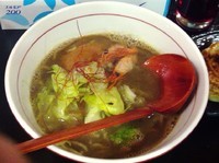 「極海老煮干し」@青森煮干し中華そば JIN 海老の陣の写真