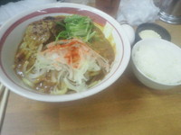 「神無月の一杯　丸ごとスネカレー(ミルク)+トッピング」@MENYA 食い味の道有楽の写真