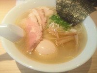 「特製芳醇鶏だしらーめん（塩）940円」@Ramen にじゅうぶんのいちの写真