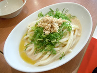 「豆乳鶏ごまうどん（中）」@はなまるうどん アリオ北砂店の写真