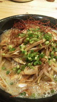 「あるとき限定 ネギ塩牛豚白湯麺」@梨の花の写真