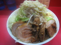 「小ラーメン＋豚3枚　650円＋200円」@麺屋 桐龍の写真