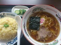 「チャーハンラーメンセット ￥780」@中華料理 千葉屋の写真