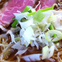 「中華そば+大盛り+豚丼」@麺処 晴の写真