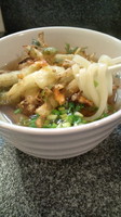 「かき揚うどん420円」@しすせその写真