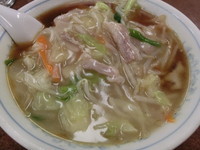 「サンマーメン（570円）」@三ちゃん食堂の写真