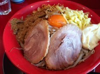 「まぜそば　（並）　８００円」@ジャンクレーベル新風蓮の写真