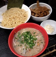 「チャンポンつけ麺　９００えん＋マヨネーズトッピング」@大勝軒まるいち 大宮店の写真