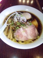 「white label 煮干しそば 750円+味玉１００円」@凌駕IDEAの写真