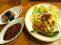 「フルルのピリ辛まぜＳＯＢＡ スパムセット 950」@麺屋 Hulu-luの写真