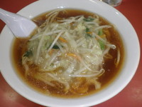 「サンマーメン（６００円）」@横浜ラーメンの写真