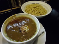 「カレー（並・あつもり）」@つけめん番長 銀の写真