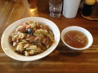 「スタミナ冷やしレバー多め」@スタミナラーメン がむしゃの写真