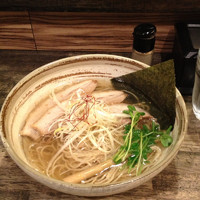 「塩ラーメンにチャーシュー丼」@麺屋 一慶の写真