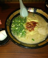 「天然とんこつラーメン」@一蘭 アトレ上野 山下口店の写真