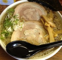 「ラーメン（チョッテリ）（中盛サービス）（650円）」@一条流がんこラーメン吉三郎の写真
