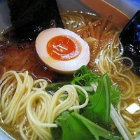 「塩らーめん（まろ味）　750円」@AFURI 恵比寿の写真