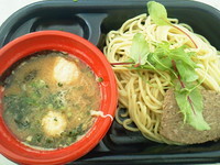 「麺屋　一燈　濃厚魚介つけ麺　＋　パテ」@大つけ麺博 2012の写真