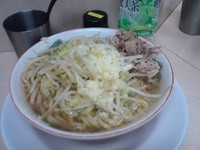 「ラーメンニンニク」@ラーメン二郎 高田馬場店の写真